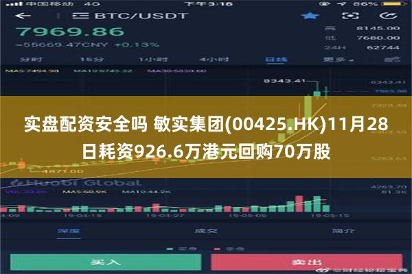 实盘配资安全吗 敏实集团(00425.HK)11月28日耗资926.6万港元回购70万股