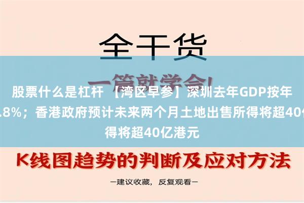 股票什么是杠杆 【湾区早参】深圳去年GDP按年增长5.8%；香港政府预计未来两个月土地出售所得将超40亿港元